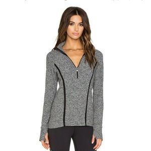 Beyond Yoga Lattice Half Zip Pullover Jacket